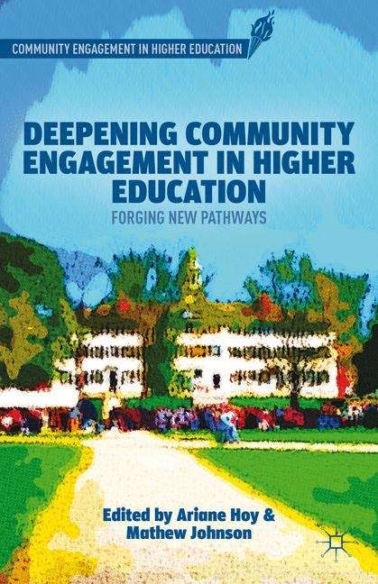 Book cover of Deepening Community Engagement In Higher Education