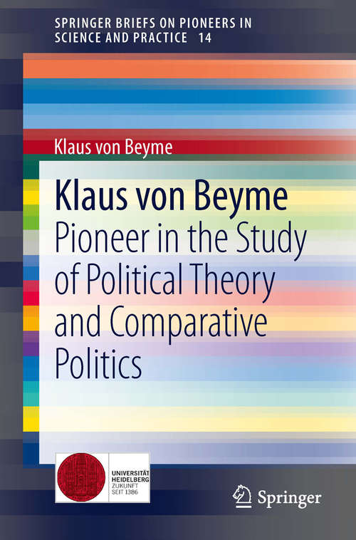 Book cover of Klaus von Beyme