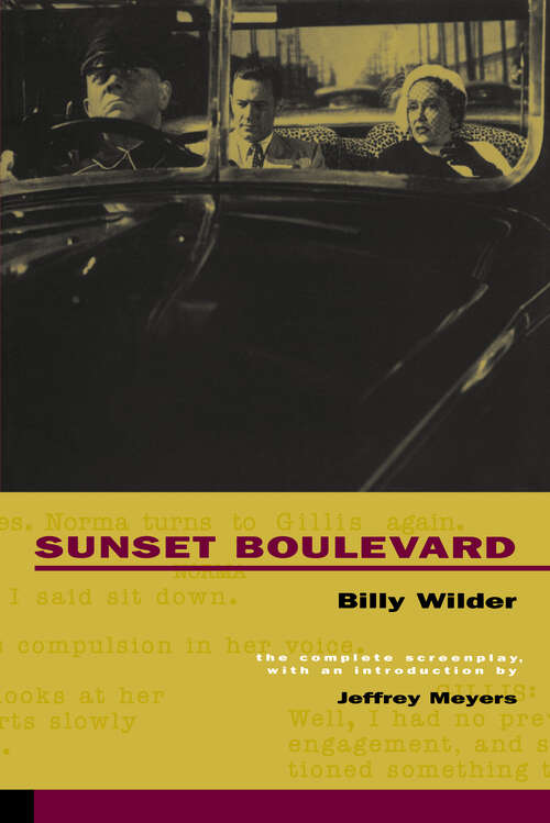 Book cover of Sunset Boulevard