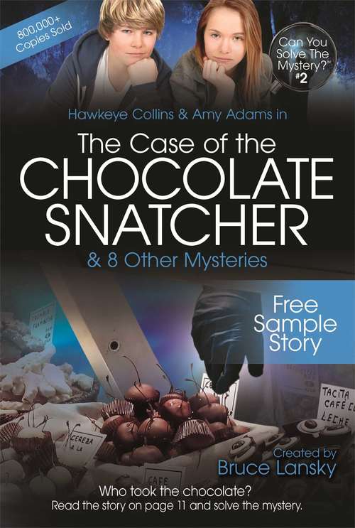 Book cover of The Case of the Chocolate Snatcher—Free Sample Story