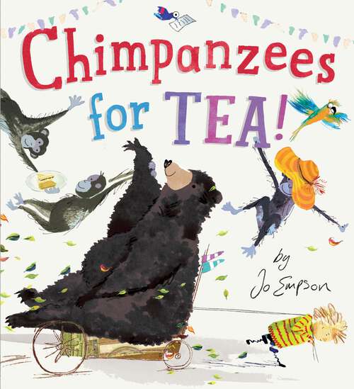 Book cover of Chimpanzees for Tea!