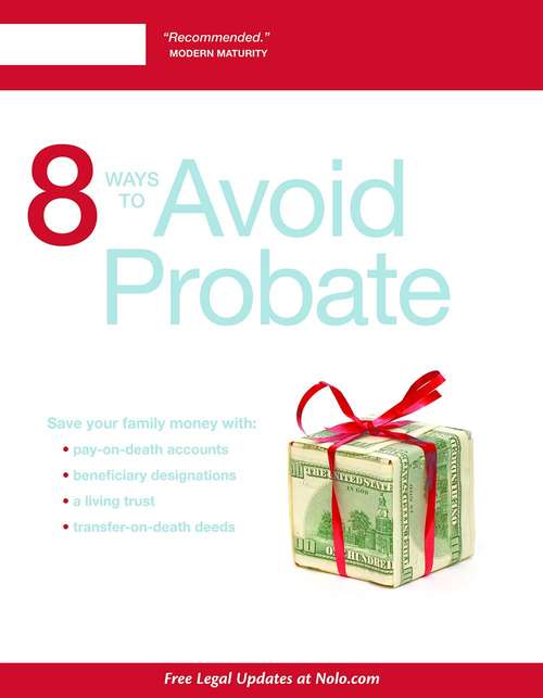 Book cover of 8 Ways to Avoid Probate (7th edition)