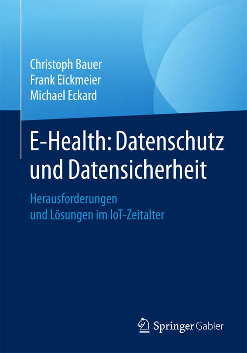 Cover image of E-Health