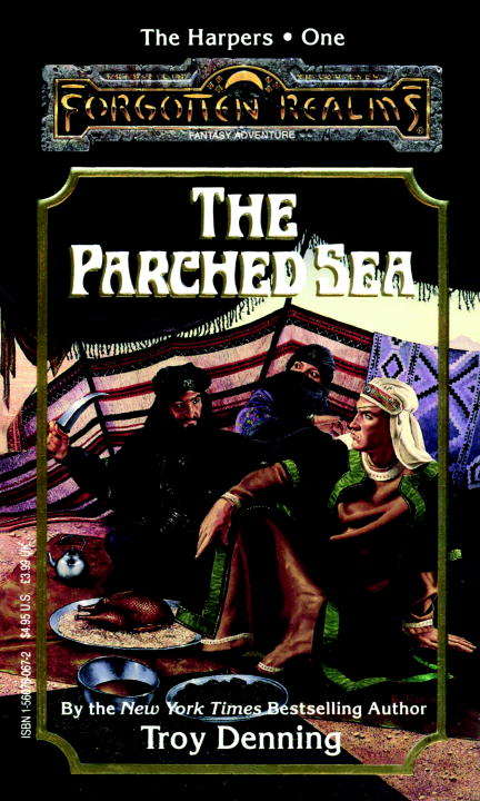 Book cover of The Parched Sea (Forgotten Realms: Harpers #1)