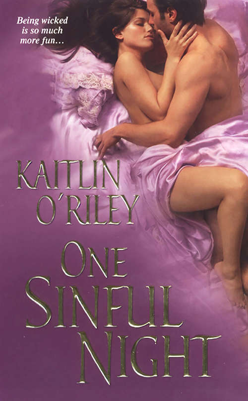 Book cover of One Sinful Night (Zebra Historical Romance Ser.)