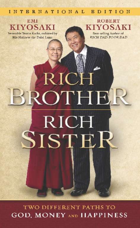 Book cover of Rich Brother, Rich Sister: Two Different Paths to God, Money and Happiness