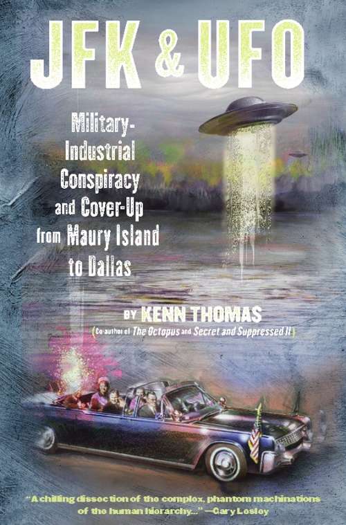 Book cover of JFK & UFO
