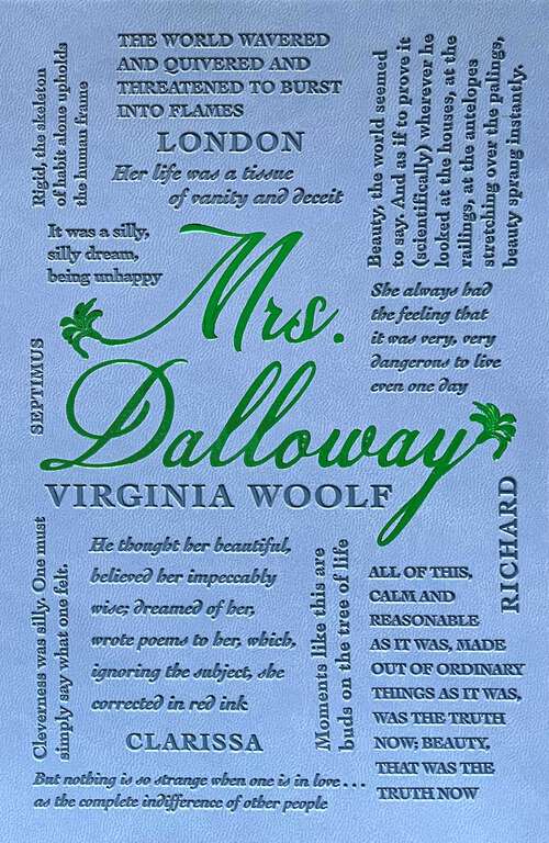 Book cover of Mrs. Dalloway (Word Cloud Classics)