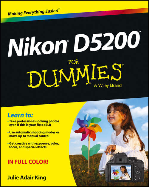 Book cover of Nikon D5200 For Dummies