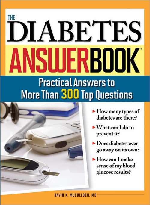 Book cover of The Diabetes Answer Book