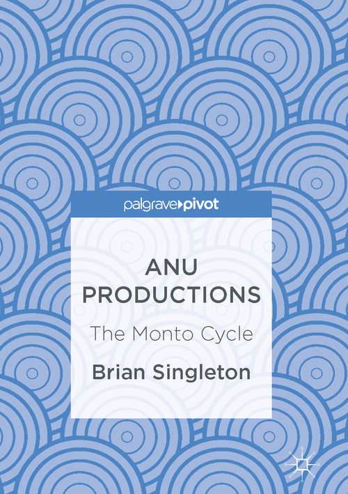 Book cover of ANU Productions