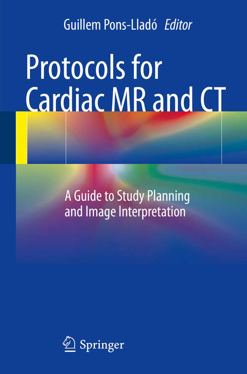 Book cover of Protocols for Cardiac MR and CT
