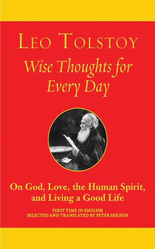 Book cover of Wise Thoughts for Every Day