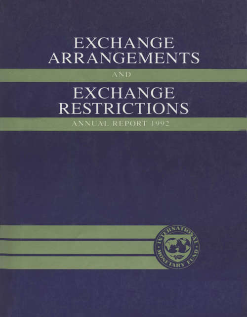 Book cover of Exchange Arrangements and Exchange Restrictions