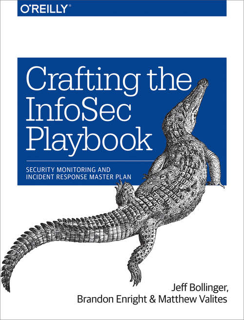 Book cover of Crafting the InfoSec Playbook