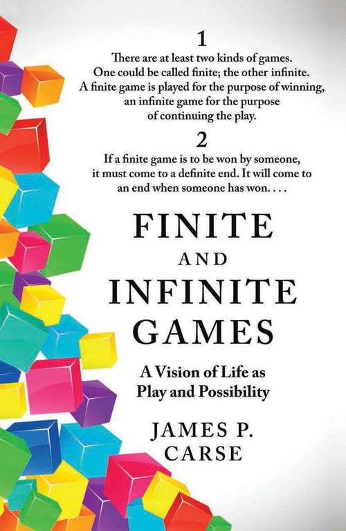 Book cover of Finite and Infinite Games