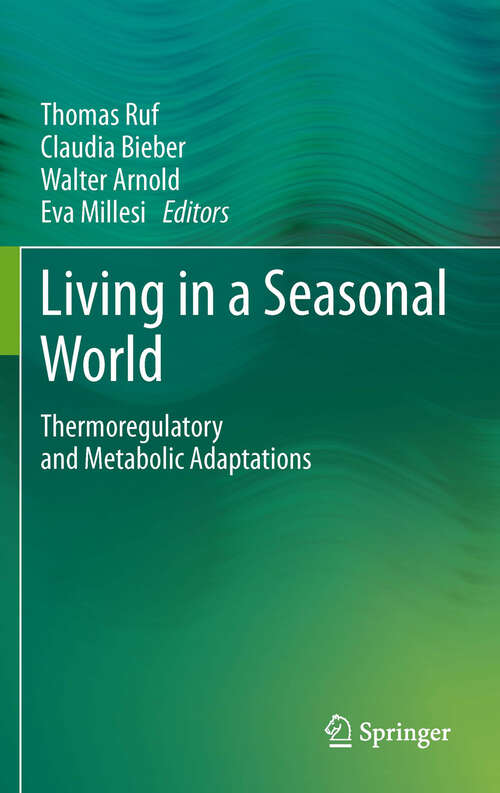 Book cover of Living in a Seasonal World