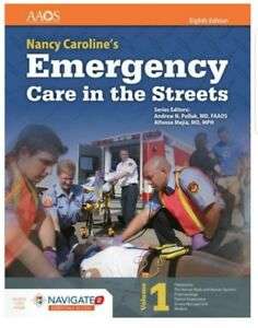 Book cover of Nancy Caroline's Emergency Care In The Streets: Volume 1 (Eighth Edition)