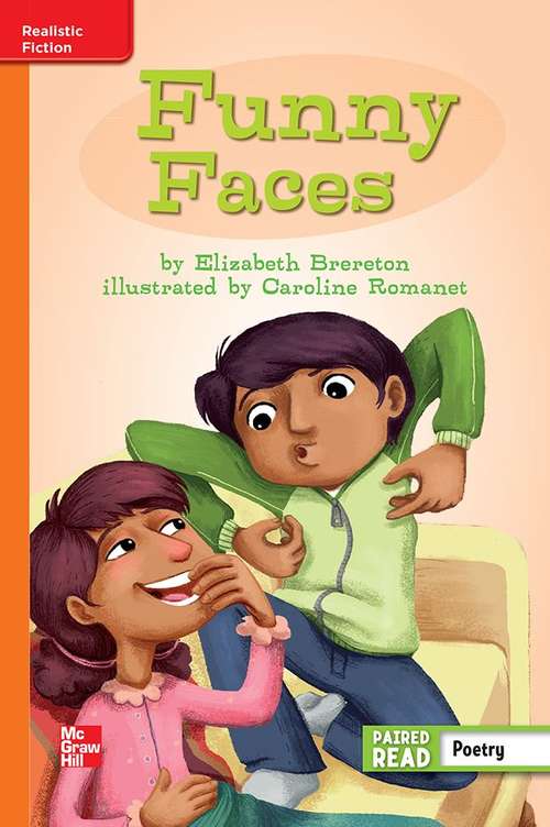Book cover of Funny Faces [Approaching Level, Grade 3]