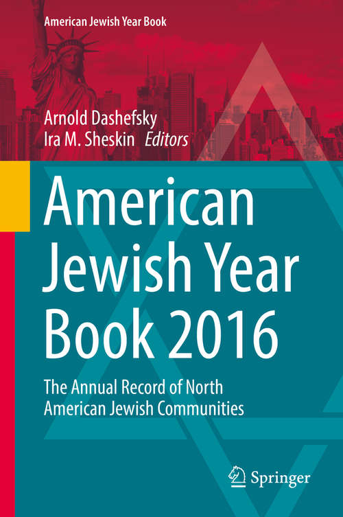 Book cover of American Jewish Year Book 2016