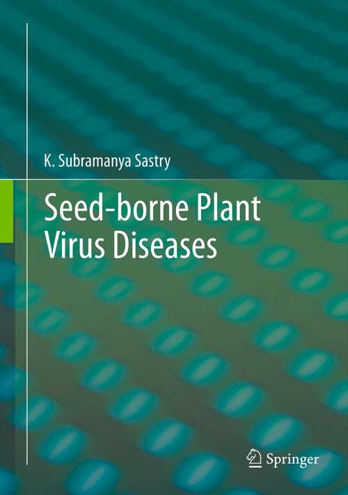 Book cover of Seed-borne plant virus diseases