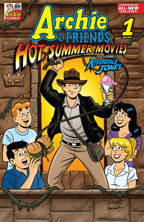 Book cover of Archie & Friends: Hot Summer Movies (Archie & Friends #1)