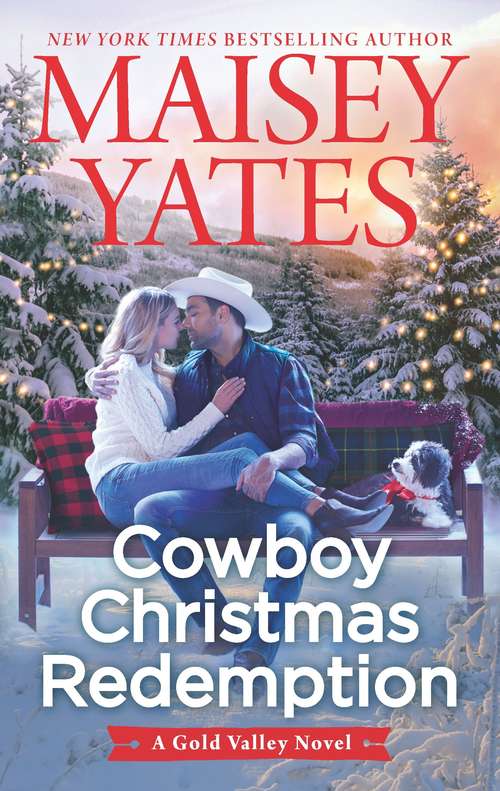 Book cover of Cowboy Christmas Redemption (Original) (A Gold Valley Novel #7)