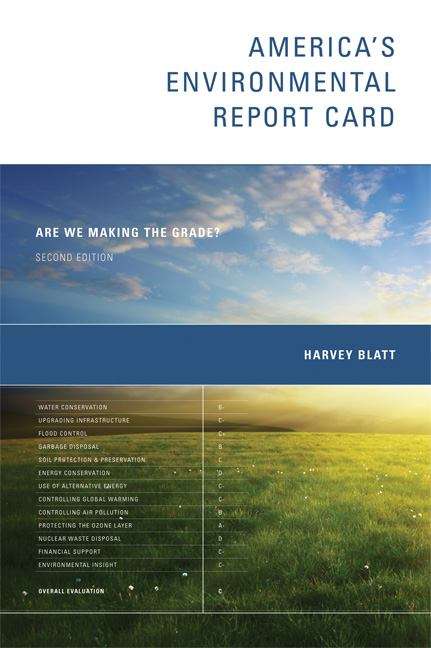 Book cover of America's Environmental Report Card