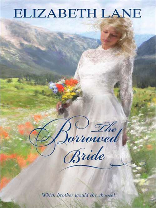 Book cover of The Borrowed Bride