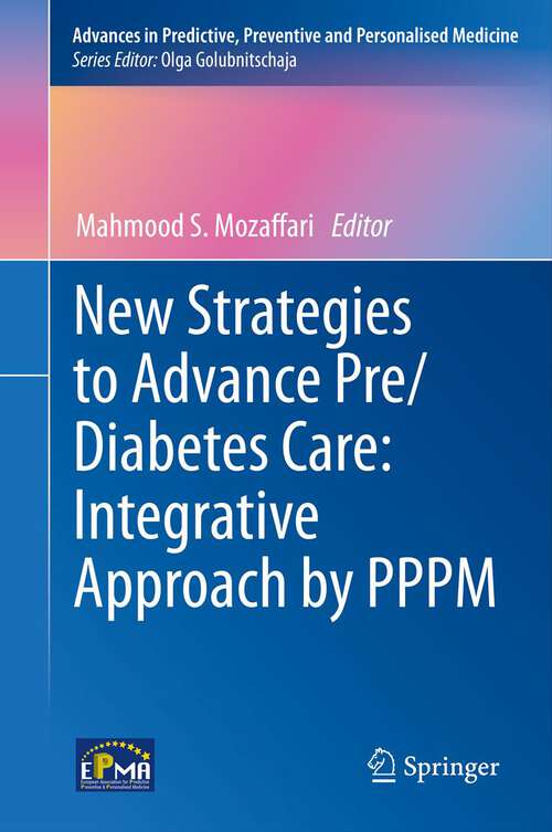 Book cover of New Strategies to Advance Pre/Diabetes Care: Integrative Approach by PPPM