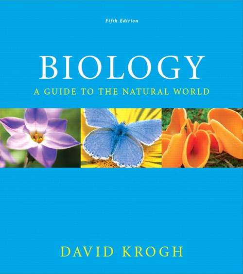 Book cover of Biology: A Guide to the Natural World (5th Edition)