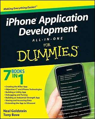 Book cover of iPhone Application Development All-In-One For Dummies