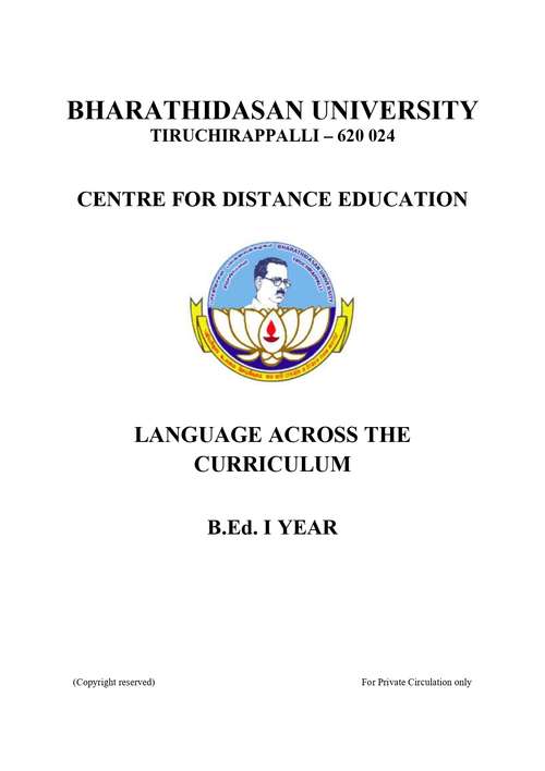 Book cover of Language Across The Curriculum