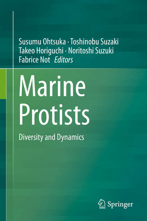 Book cover of Marine Protists