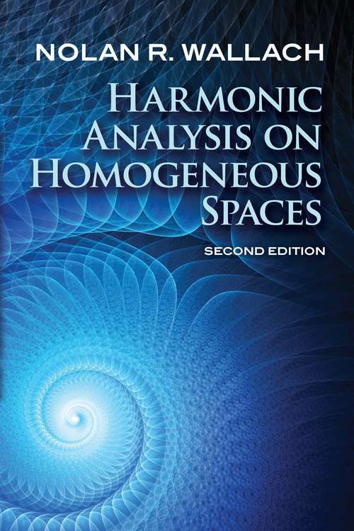 Cover image of Harmonic Analysis on Homogeneous Spaces