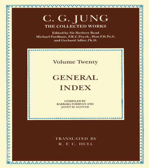 Book cover of General Index (Collected Works of C.G. Jung)