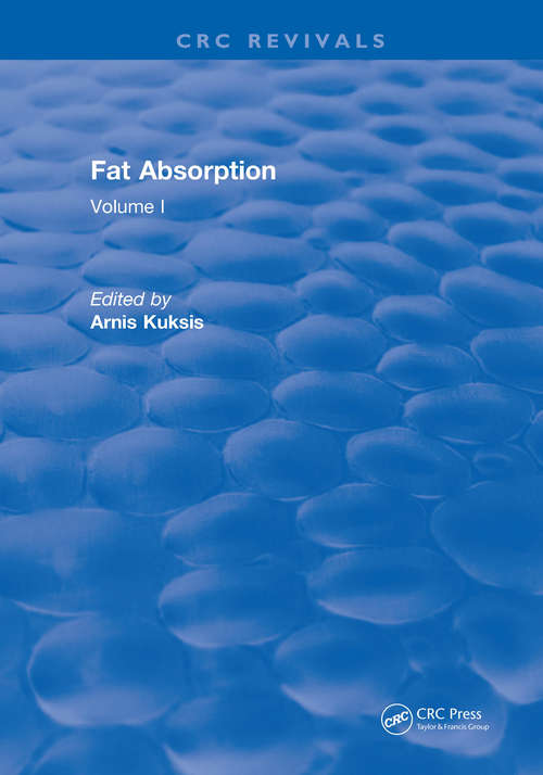 Book cover of Fat Absorption: Volume I