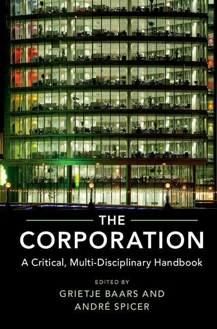 Book cover of The Corporation
