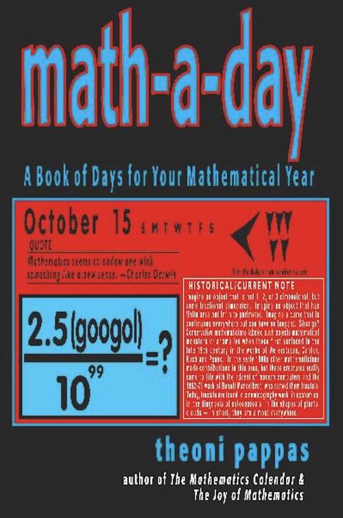 Book cover of Math-A-Day