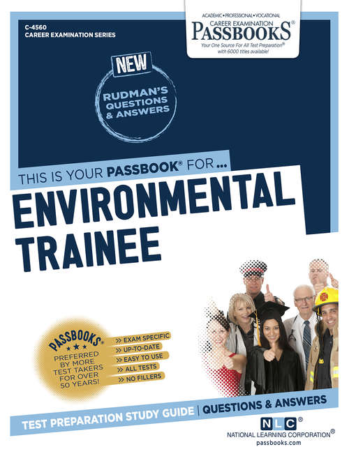 Book cover of Environmental Trainee: Passbooks Study Guide (Career Examination Series: C-1759)