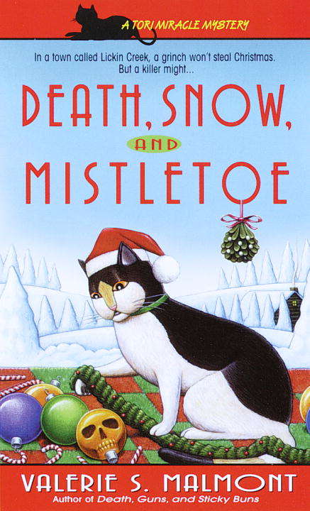 Book cover of Death, Snow, And Mistletoe