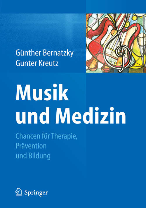 Book cover of Musik und Medizin