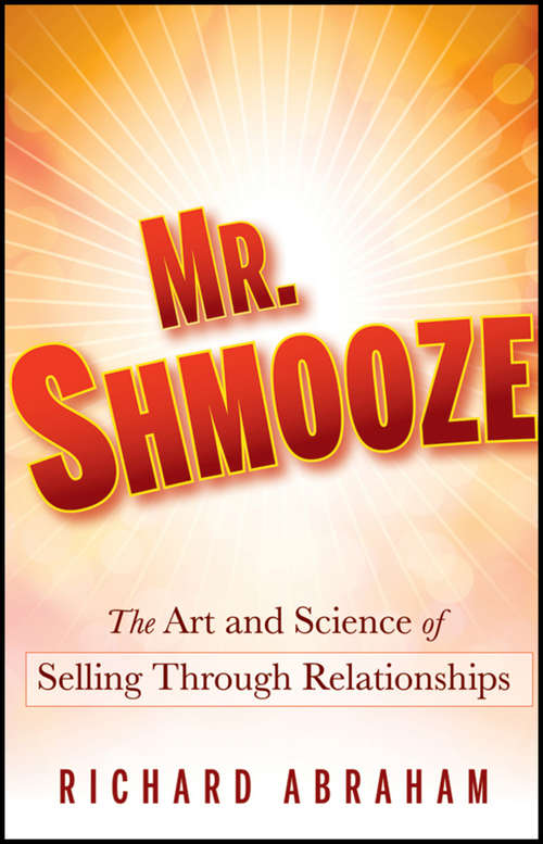 Book cover of Mr. Shmooze