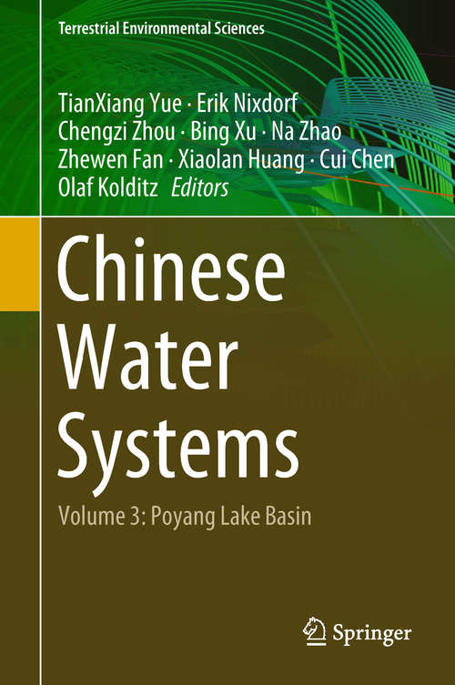 Chinese Water Systems: Volume 3: Poyang Lake Basin (Terrestrial Environmental Sciences)