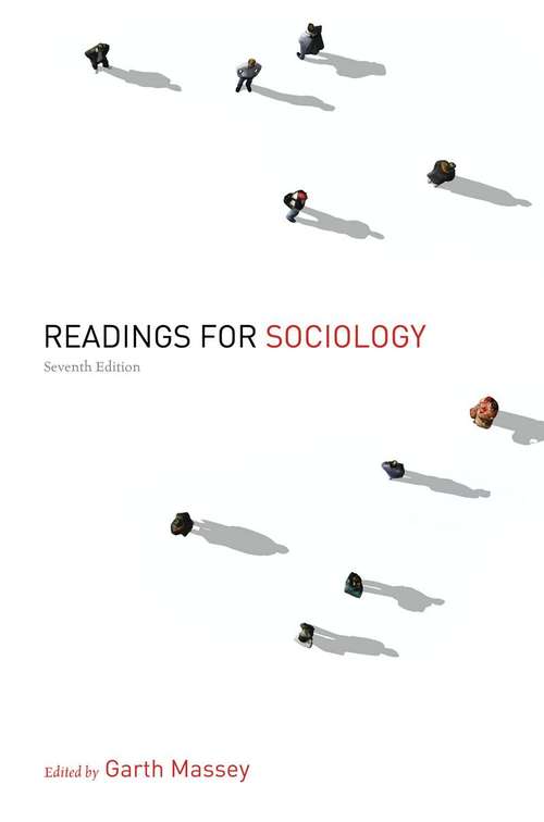 Book cover of Readings For Sociology (Seventh Edition)