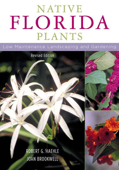 Book cover of Native Florida Plants: Low Maintenance Landscaping and Gardening