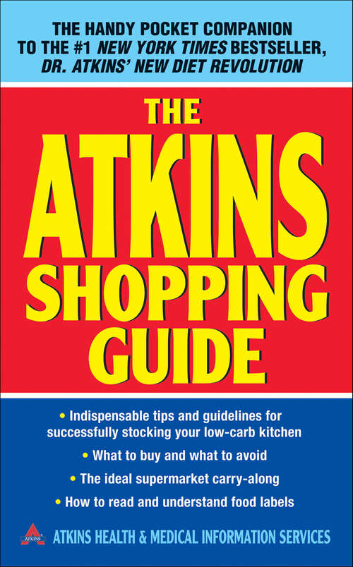 Book cover of The Atkins Shopping Guide