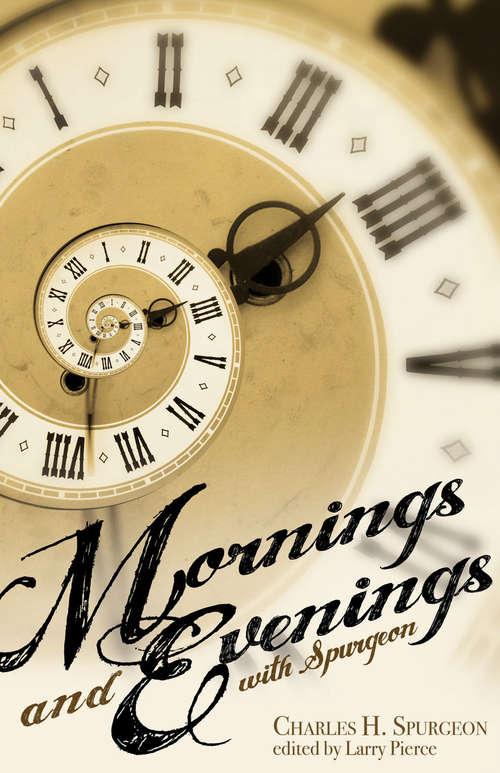 Book cover of Mornings and Evenings with Spurgeon