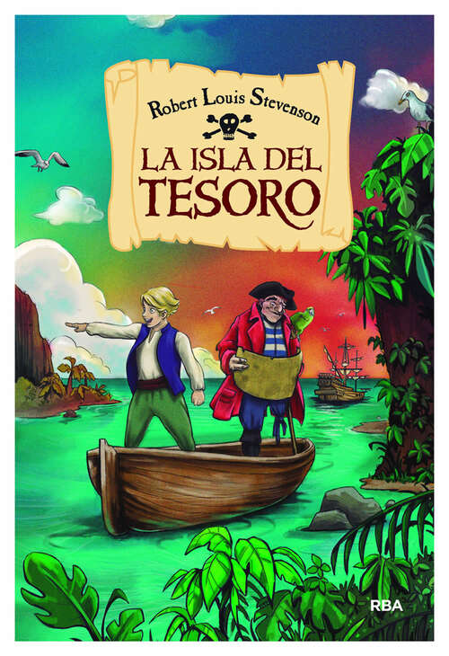 Book cover of La isla del tesoro: Robert Louis Stevenson (Clasicos Auriga (auriga Classics))