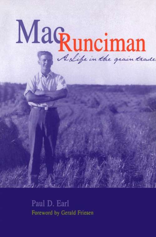 Book cover of Mac Runciman: A Life in the Grain Trade